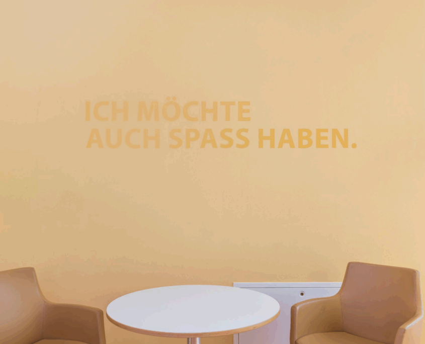 Man muss sich bewegen, um das Gesamte zu sehen